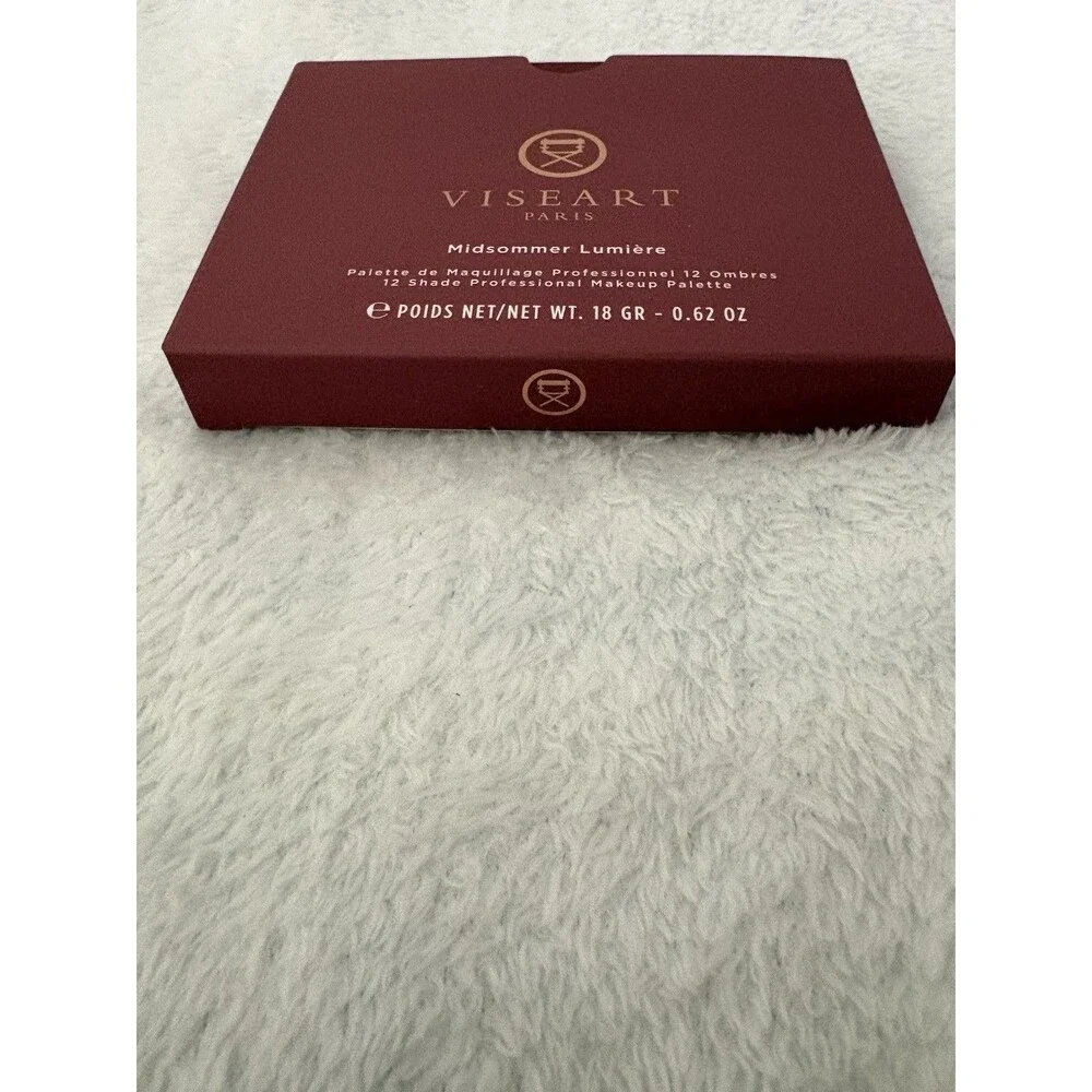 Viseart Paris Midsommer Lumière Eyeshadow Palette 12 Shade  Makeup Palette NIB